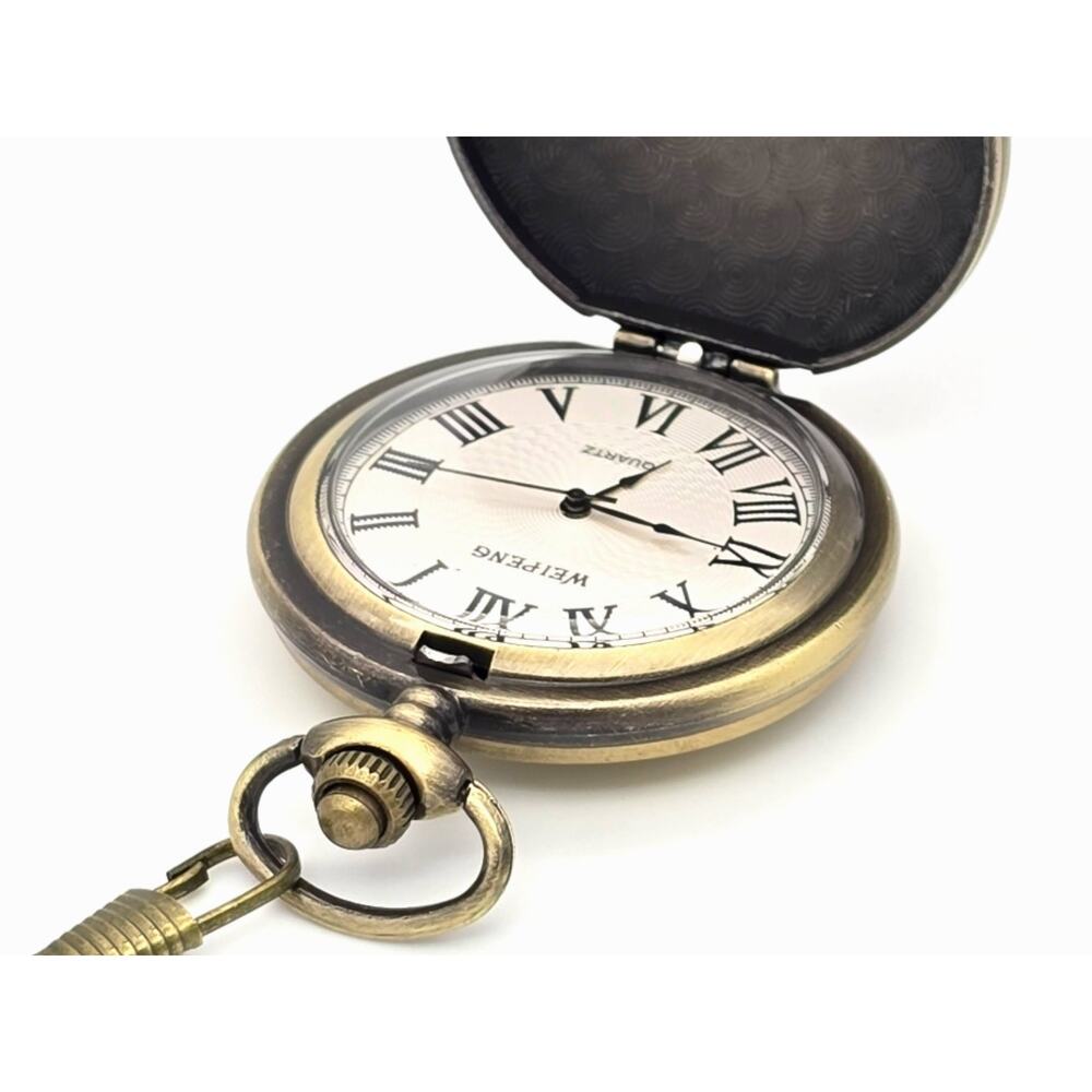 Greatest Grandpa Pocket Watch - Classic Vintage Look, Gift for Pops Papa Gramps - Picture 4 of 12